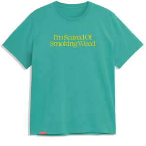 JACUZZI UNLIMITED SCARED WEED TEE