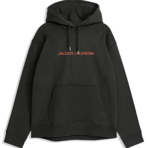 JACUZZI UNLIMITED EMBROIDED HOODIE-BLACK