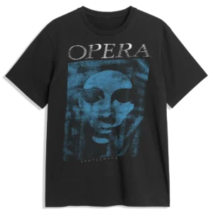 OPERA MASK VINTAGE TEE-BLACK