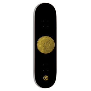 2 CENTS SKATEBOARDS - TYSON BOWERBANK OBVERSE DECK - 8.25