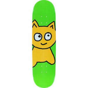 Meow Big Cat Skateboard Deck-8.0 Green