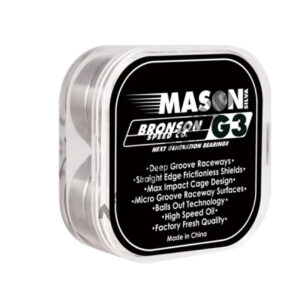Bronson Mason Silva G3 Skateboard Bearings