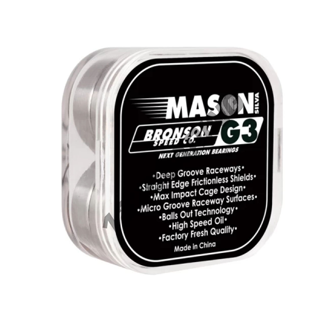 Bronson Mason Silva G3 Skateboard Bearings