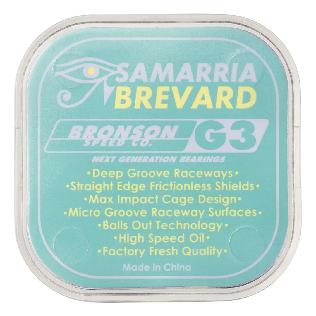 Samarria Brevard G3 Bronson Skateboard Bearings