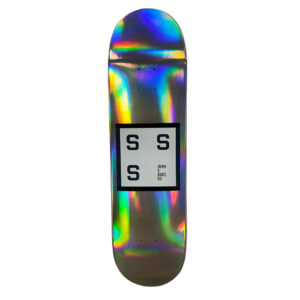 Triple S Skate Co. Shop Deck (Silver Foil)