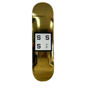 Triple S Skate Co. Shop Deck (Gold Foil)