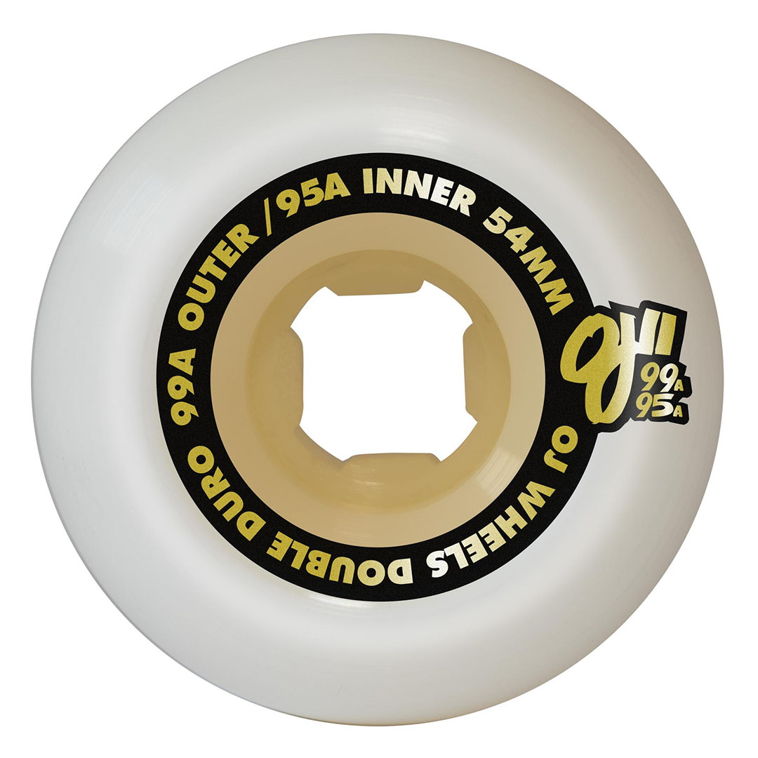Oj Wheels Double Duro Gum Hardline 99a/95a 54mm - Image 2