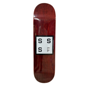 Triple S Skate Co. Shop Deck (Maroon)