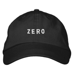 Zero Skateboards Hat Army Dad Black