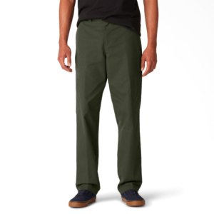 Dickies Slim Fit Twill Pants Olive Green
