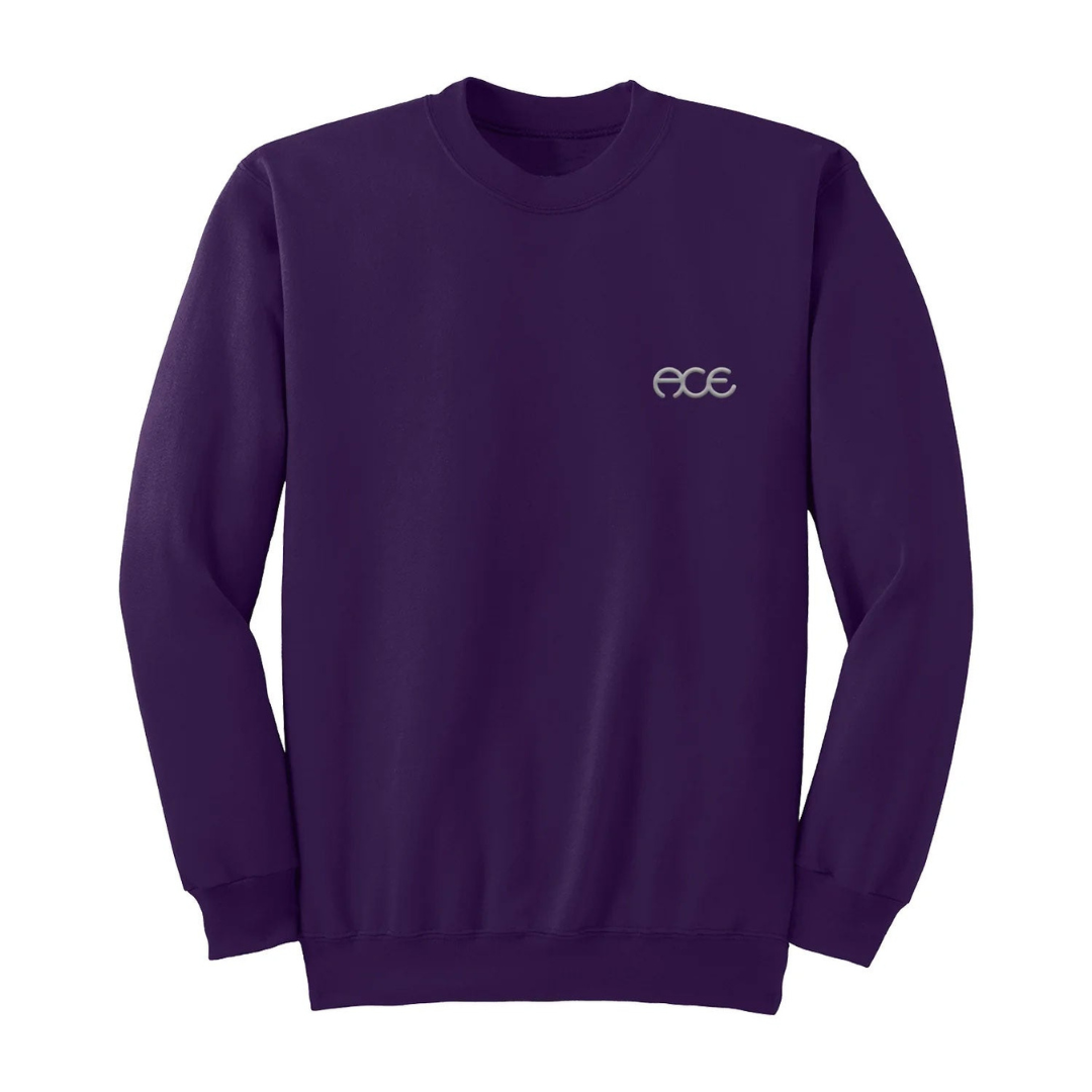 Ace Trucks Crew Sweatshirt Hutch Purple
