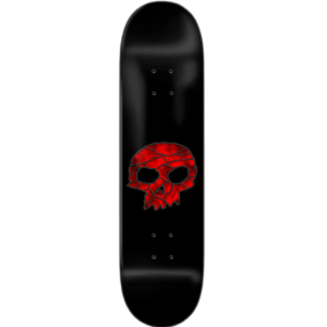 Zero Team Single Skull Stained Glass 8.5