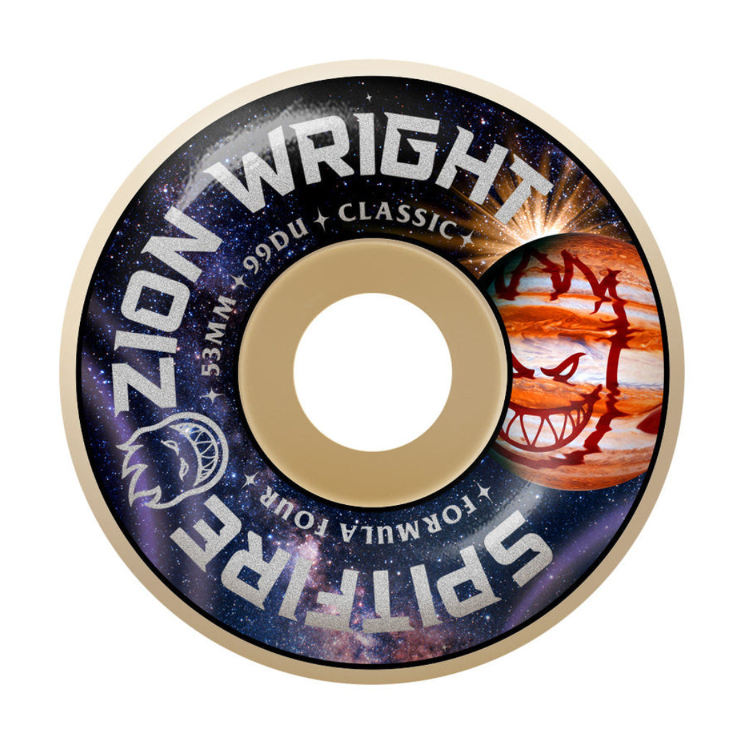 Spitfire Formula Four 56mm 99D Zion Wright Cosmic Classics Skateboard Wheels