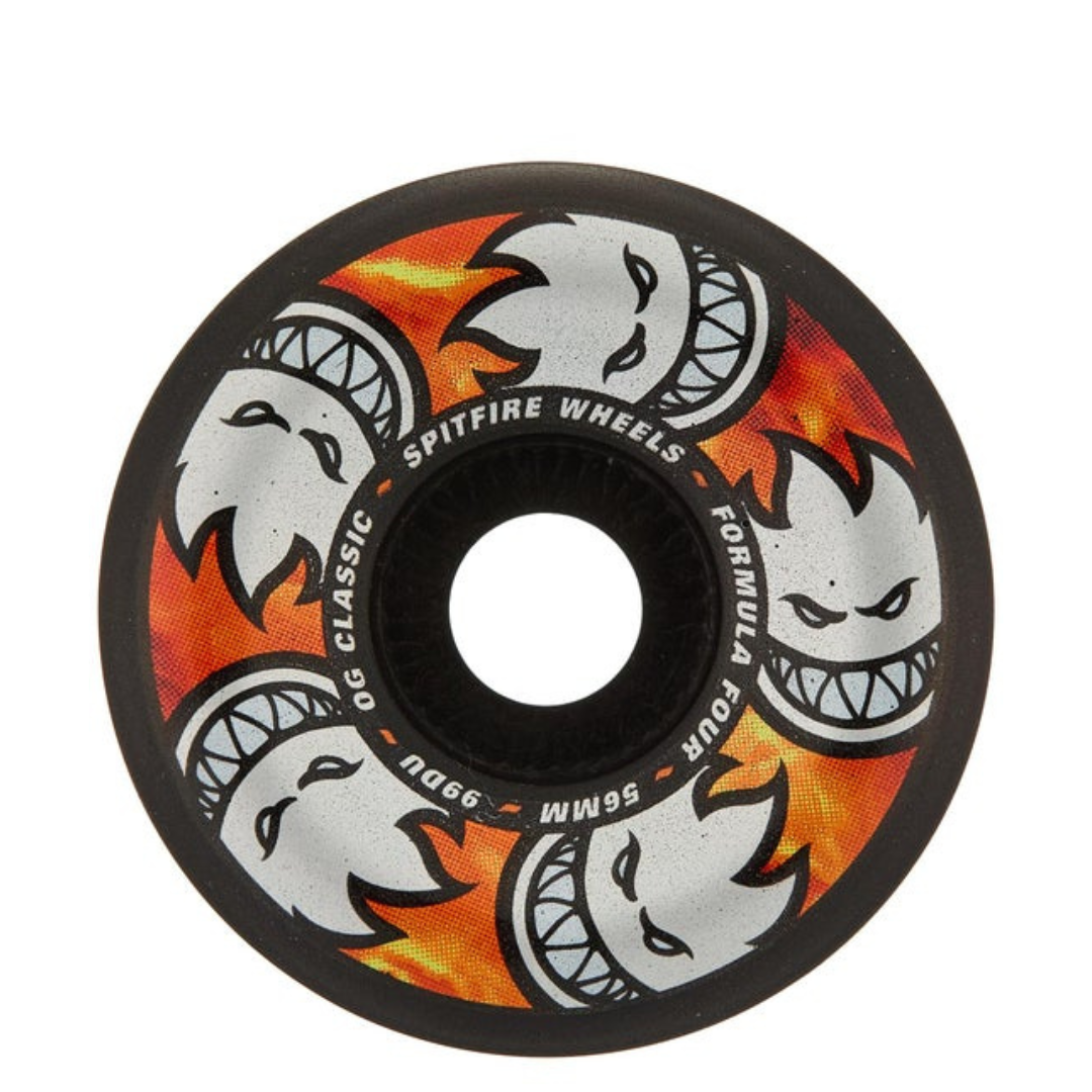 Spitfire F4 Multiball OG Classic Black 56mm 99a Wheels