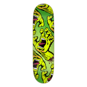 8.5in Crowded Hand Santa Cruz Skateboard Deck