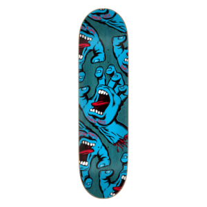 8.25in Crowded Hand Santa Cruz Skateboard Deck